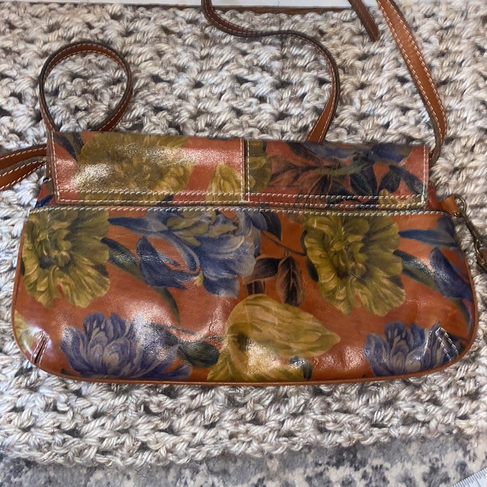 Patricia Nash Floral Leather Crossbody bag - Picture 2 of 14